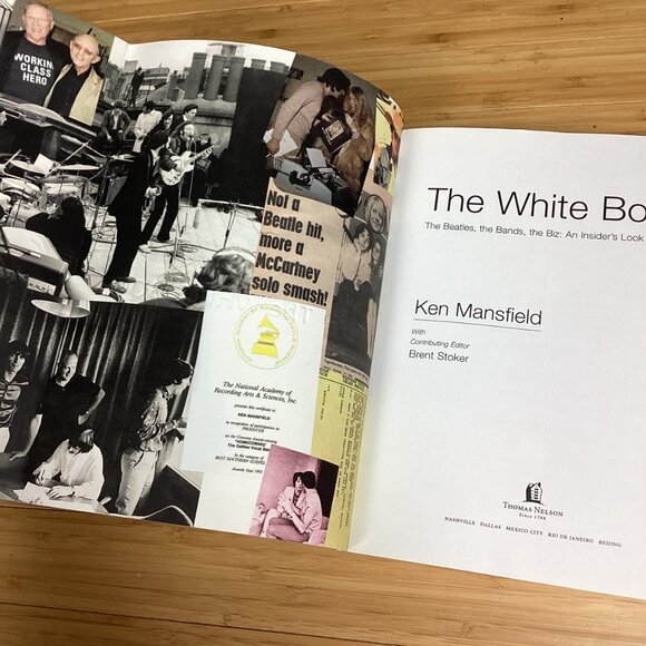 The White Book The Beatles the Bands the Biz by Mansfield Ken Paperback - Picture 7 of 8